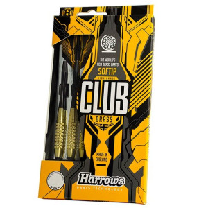 Harrows rzutki softip club brass 14g