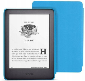 Amazon Kindle 10 Touch 8GB Czarny+ ETUI NIEBIESKIE