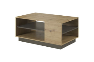 Stolik Kawowy Ława Z Półką 100 Cm Arlet Dąb Artisan
