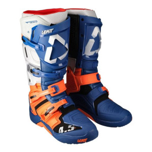 Buty LEATT 4.5 ENDURO ORANGE niebieski GRATISY