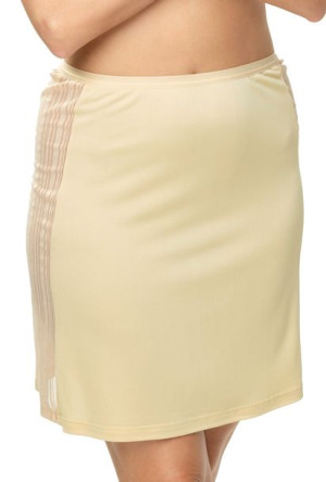 Elegancka Beżowa Półhalka Donna R.50