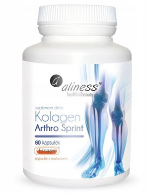 Aliness kolagen arthro sprint dla aktywnych 60kaps