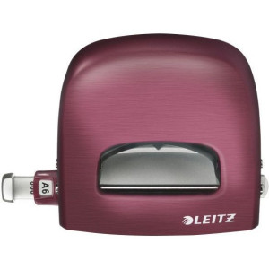 Dziurkacz LEITZ STYLE 50060028 ciemno czerwony 30 kartek