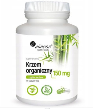 Aliness krzem organiczny z bambusa 150 mg 100 k