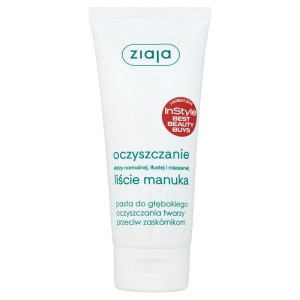 Liście Manuka Oczyszczanie pasta do głębokiego oczyszczania twarzy 75ml