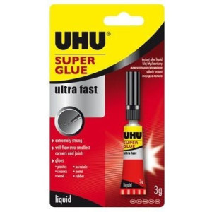 Klej Uhu Super Glue Jumbo 3g (36320)