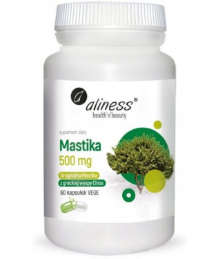 Aliness mastika 500mg sproszkowana żywica pistacia