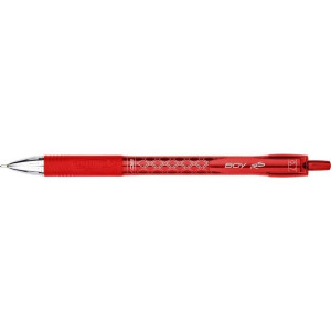 Długopis automatyczny BOY RS 0.7mm czerwony RYSTOR 454-001