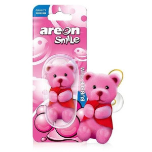 Areon Smile, odświeżacz do samochodu, Bubble Gum, miś, 1 szt.