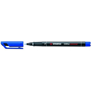 Foliopis STABILO OHPen F niezmywalny 0.7mm niebieski 842/41