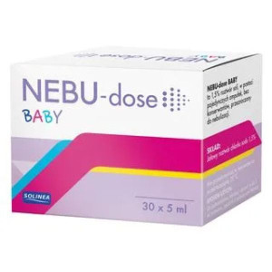 Nebu-Dose Baby, roztwór soli do inhalacji, 5 ml, ampułki, 30 szt.