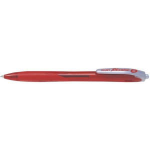 Długopis olejowy PILOT REXGRIP czerwony PIBPRG-10R-R
