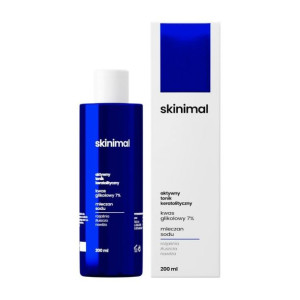 Skinimal Tonik keratolityczny kwas glikolowy 7%