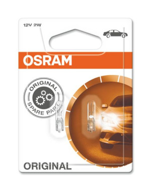 Żarówka W2w 12v Osram Original Line 2 Sztukki Blister