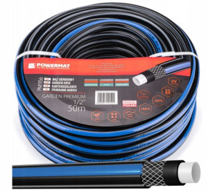 Wąż OGRODOWY Do Wody 1/2'' 50m 4 Warstwowy 25 Bar