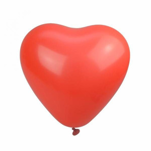 Balony Serce Serca Czerwone Lateksowe 28cm 100 Szt