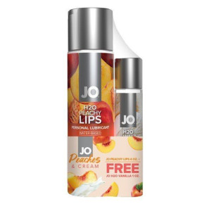 Zestaw lubrykantów H2O Peachy Lips 120 ml & gratis H2O Vanilla Cream System