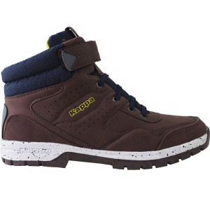 Buty dla dzieci kappa lithium t brązowo-granatowe 260732t 5067
