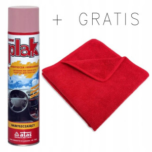 PLAK Nabłyszczacz BRZOSKWINIA 400ml ŚCIERKA GRATIS