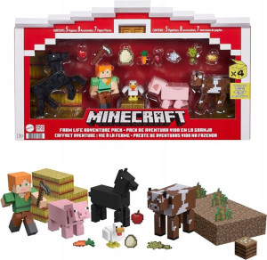 Minecraft Figurki Farma Zwierzęta Mattel Gyx24
