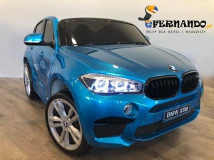 Pojazd BMW X6M 2 os XXL Lakierowany Niebieski