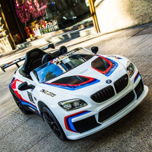 Auto samochód pojazd na akumulator BMW M6 GT3 Biały