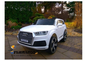 Auto samochód na akumulator Pojazd New Audi Q7 2 4G LIFT Biały
