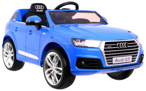 Samochód na akumulator Audi Q7 2 4G New Model Niebieski