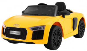 Pojazd auto na akumulator AUDI R8 Spyder RS EVA 2 4G Żółty