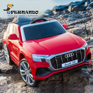 Auto samochód na akumulator Audi Q8 LIFT Czerwony