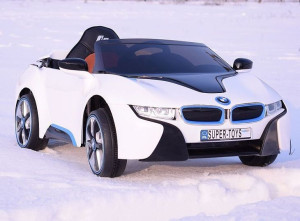 Auto samochód pojazd na akumulator BMW I8 LIFT Biały
