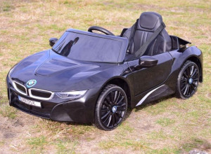 Auto samochód pojazd na akumulator BMW I8 LIFT Czarny