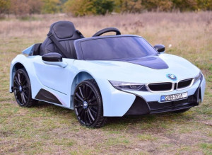 Auto samochód pojazd na akumulator BMW I8 LIFT Niebieski