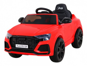 Auto samochód pojazd na akumulator Audi RS Q8 Czerwony