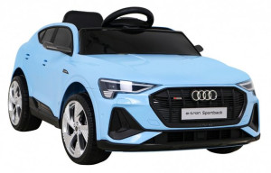 Auto samochód na akumulator Audi E-Tron Sportback Niebieski