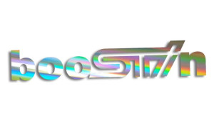 Wycinana naklejka BOOSTIN subaru sti holograficzna