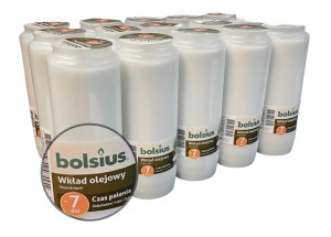 Wkłady do zniczy Bolsius olejowe 7 dni  15 sztuk