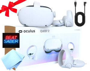 Oculus Quest 2 128gb 2pady Gogle +kabel Gra Okazja
