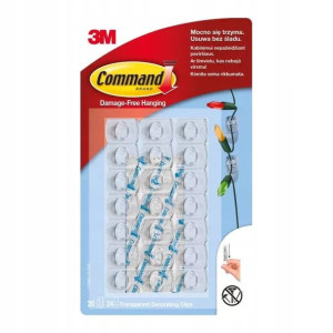 Haczyk samoprzylepne Command 20 szt. 10 g
