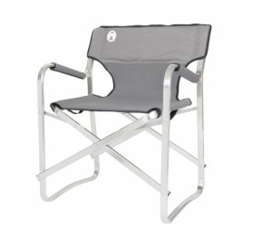 Krzesło Kempingowe Deck Chair Aluminium Grey - Coleman