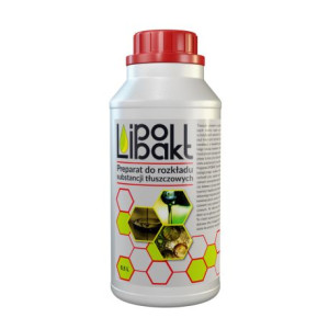 LIPOBAKT 0,5 L rozkłada tłuszcze, udrażnia rury