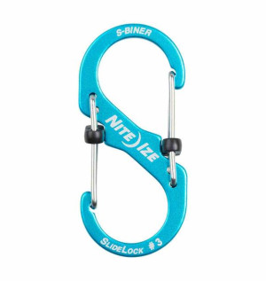 Karabinek Nite Ize S-Biner Slidelock #3 Blue