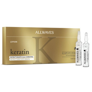 ALLWAVES Ampułki zapobiegające wypadaniu włosów z keratyną 12szt