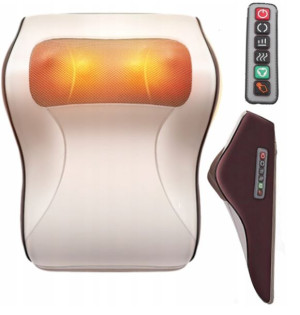 Poduszka Masażer Shiatsu Masująca Plecy Ciało Kark