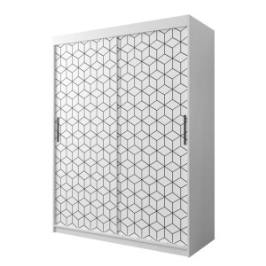 SZAFA PRZESUWNA 2 drzwiowa Plaster I 150 cm