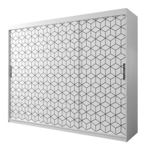 SZAFA PRZESUWNA 2 drzwiowa Plaster I 250 cm