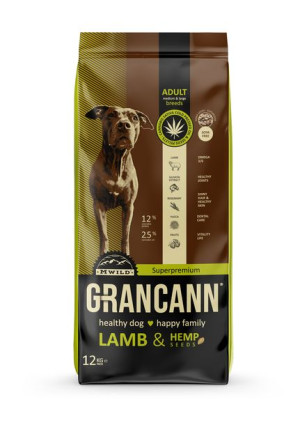 Karma 12kg dla psów na stawy, stres i odporność Z KONOPIAMI i olejem