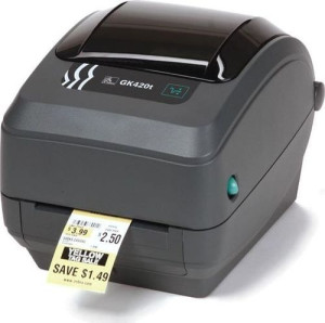 ZEBRA drukarka etykiet GK-420t