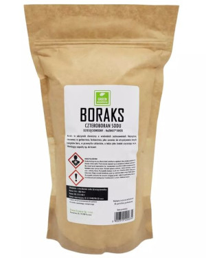 Boraks Borax 1 kg - czteroboran sodu - dziesięciowodny