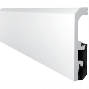 Listwy przypodłogowe VEGA P1010, listwa biała 10cm
